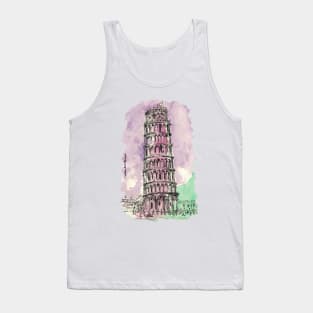 The Tower of Pisa (Torre di Pisa) Tank Top